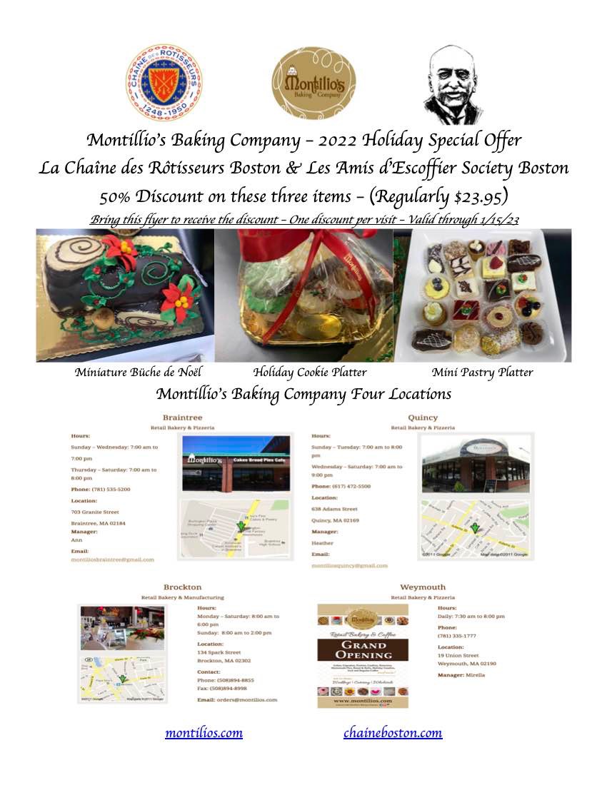 Montillios Holiday Discount Flyer 2022 Small