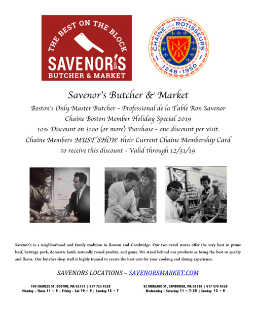 SAVENORS MARKET Holiday Discount Flyer
